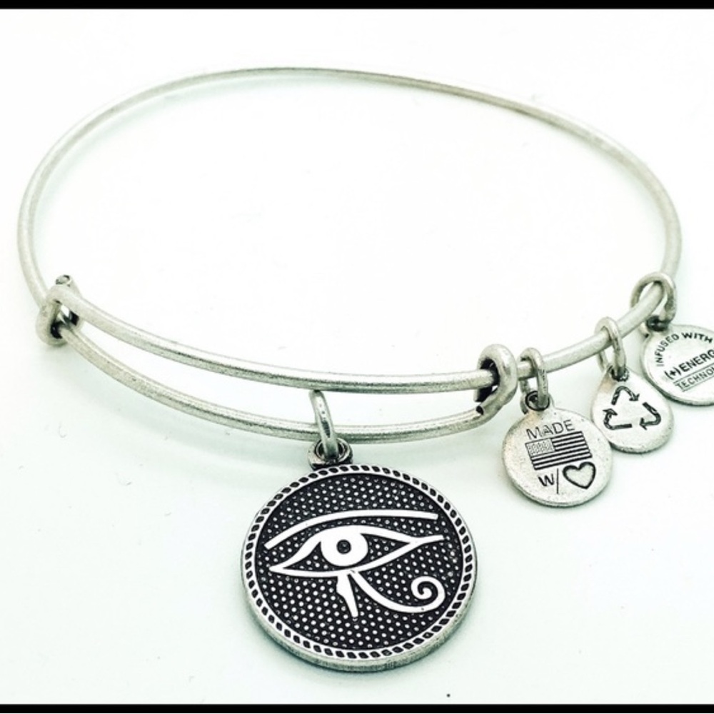 Alex and Ani Mystic Silver Eye of Horus Bracelet